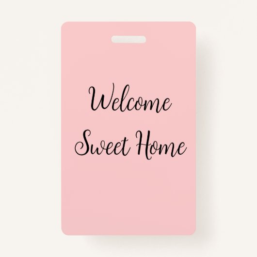 Realtor Begrüßung Zuhause Housewarming geben Sie I Ausweis (Vorderseite)