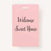 Realtor Begrüßung Zuhause Housewarming geben Sie I Ausweis (Rückseite)