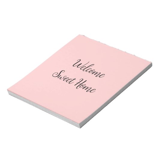 Realtor Begrüßung Zuhause Housewarming geben Sie I Notizblock (Rotiert)