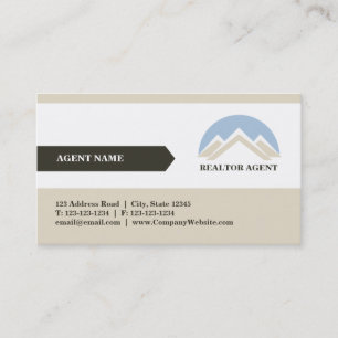 Realtor-berufliche Geschäfts-Karte Visitenkarte