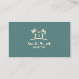 Realtor Business Card mit QR-Code Visitenkarte