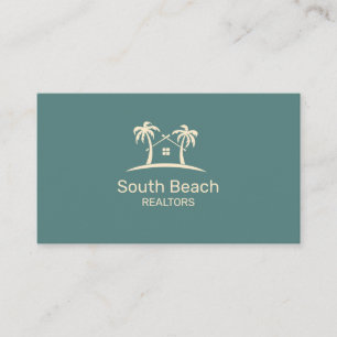 Realtor Business Card mit QR-Code Visitenkarte