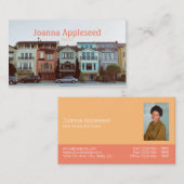 Realtor Business Card | mit seitlichem Schuss auf Visitenkarte (Vorne/Hinten)