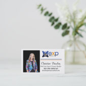 Realtor Business Card Visitenkarte (Stehend Vorderseite)