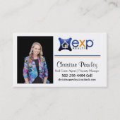 Realtor Business Card Visitenkarte (Vorderseite)