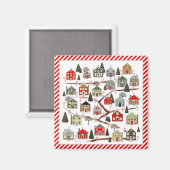 Realtor Christmas Countdown Magnet (Vorderseite/Rückseite)