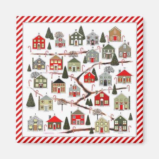 Realtor Christmas Countdown Magnet (Vorne)