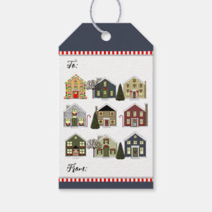 Realtor Christmas-Geschenktags Geschenkanhänger