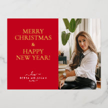 Realtor Christmas Holidays Postcard - Goldrevier