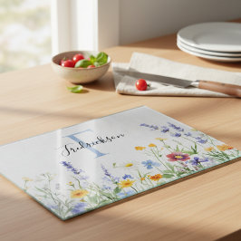 Realtor Closing Gift Wildflower Cutting Board Schneidebrett