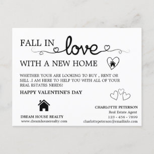Realtor Farms Promotional Valentinstag Feiertagspostkarte