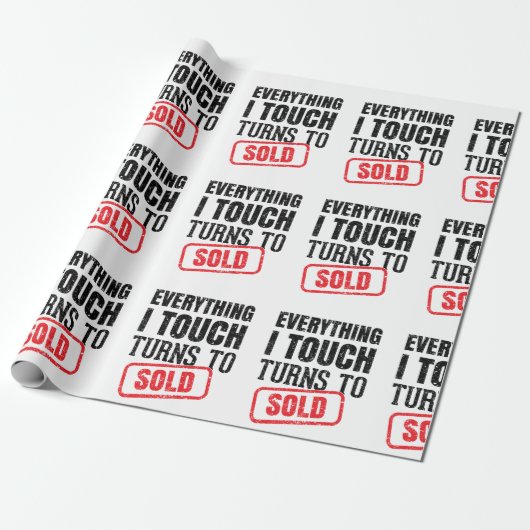 Realtor Funny Mug Geschenkpapier (Ungerollt)