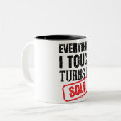 Realtor Funny Mug Zweifarbige Tasse (Vorderseite Links)