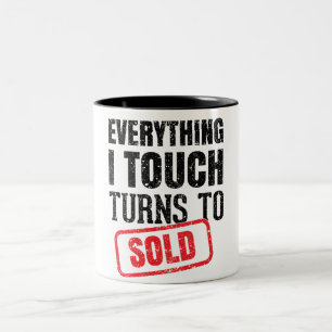 Realtor Funny Mug Zweifarbige Tasse