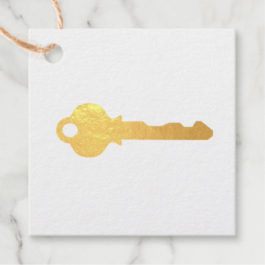 Realtor Gold Key Fours Tag (Vorderseite)