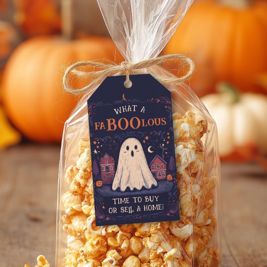 Realtor Halloween Pop by Tag Geschenkanhänger