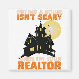 Realtor Halloween Real Anwesen Agent & Broker Funn Magnet