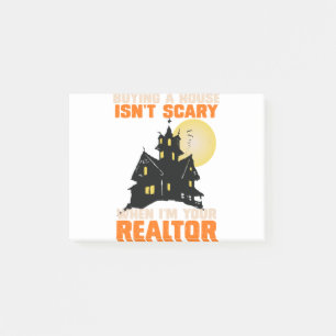 Realtor Halloween Real Anwesen Agent & Broker Funn Post-it Klebezettel