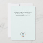 Realtor Herzlichen Glückwunsch an den neuen Hausbe Dankeskarte (Rückseite)