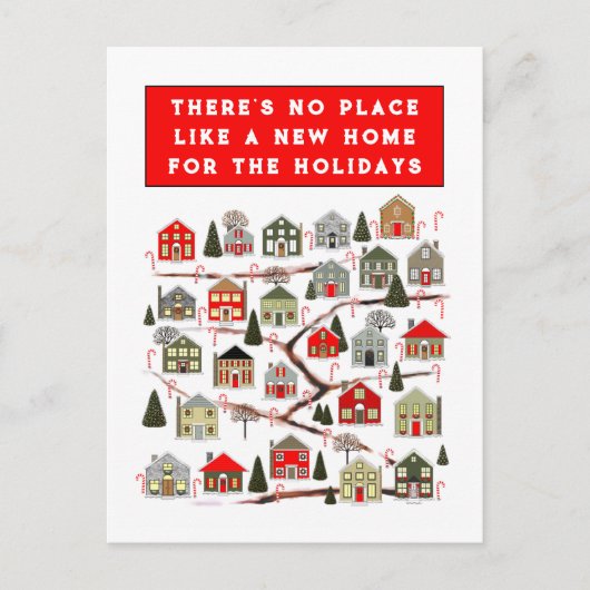 Realtor Holiday Cards Postkarte (Vorderseite)