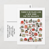 Realtor Holiday Cards Postkarte (Vorne/Hinten)