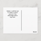 Realtor Holiday Cards Postkarte (Rückseite)