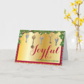 Realtor Holiday Grußkarte Karte (Gelbe Blume)