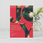 Realtor Holidays Weihnachten Postcard Modern Minim (Stehend Vorderseite)