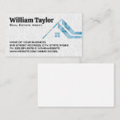 Realtor House-Dachlogo | Damaskus Visitenkarte (Vorne/Hinten)