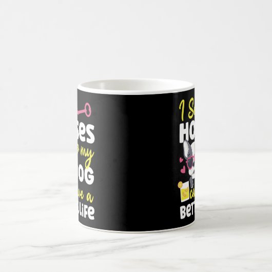 Realtor ich verkaufe Häuser, damit mein Hund besse Kaffeetasse (Mittel)