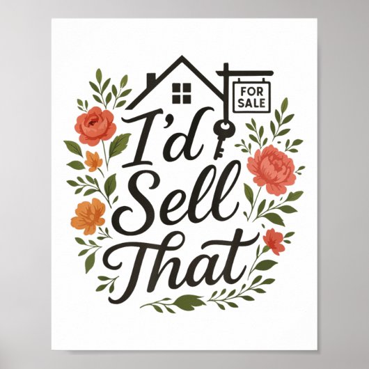 Realtor I'd Sell That Poster (Vorne)