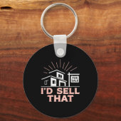 Realtor I'd Sell That Schlüsselanhänger (Vorderseite)
