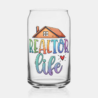 Realtor Life Personalisierte Immobilien Dosenglas