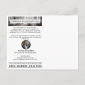 Realtor Mailer Real Anwesen Marketing Farm Hallo Postkarte (Rückseite)