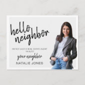 Realtor Mailer Real Anwesen Marketing Farm Hallo Postkarte (Vorderseite)