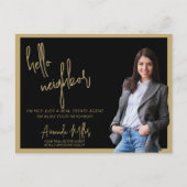 Realtor Mailer Real Anwesen Marketing Farm Hallo Postkarte (Vorderseite)