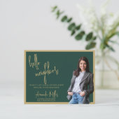 Realtor Mailer Real Anwesen Marketing Farm Hallo Postkarte (Stehend Vorderseite)