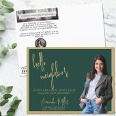 Realtor Mailer Real Anwesen Marketing Farm Hallo Postkarte