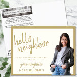 Realtor Mailer Real Anwesen Marketing Farm Hallo Postkarte<br><div class="desc">Die Realtor Mailer Real Anwesen Marketing Farm Hello Postcard, das ultimative Tool für echte Anwesen-Agent, die eine persönliche Verbindung mit ihrer Community herstellen wollen. Diese Postkarte wurde speziell für das echte Anwesen-Marketing entworfen und kombiniert ein berufliches Erscheinungsbild mit einem freundlichen "Hello Neighbor"-Gruß. Diese Postkarte eignet sich ideal für Zuhause-Verkäufer und...</div>