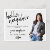 Realtor Mailer Real Anwesen Marketing Logo Farm Postkarte (Vorderseite)