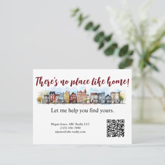 Realtor Mailer Real Anwesen Marketing Postkarte (Stehend Vorderseite)