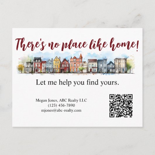 Realtor Mailer Real Anwesen Marketing Postkarte (Vorderseite)