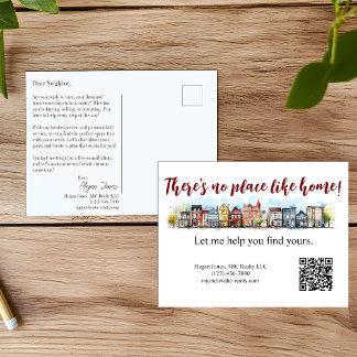 Realtor Mailer Real Anwesen Marketing Postkarte