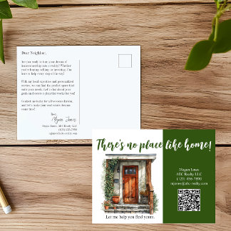 Realtor Mailer Real Anwesen Marketing Postkarte