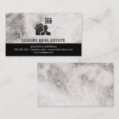 Realtor Marble Visitenkarte (Vorne/Hinten)