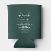 Realtor Marketing Client Geschenk Real Anwesen Pro Dosenkühler (Rückseite)