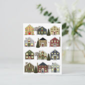 Realtor Marketing Holiday Cards Postkarte (Stehend Vorderseite)