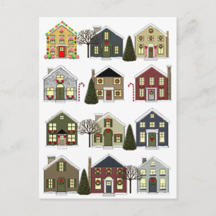 Realtor Marketing Holiday Cards Postkarte