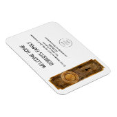 Realtor Marketing Welcome Zuhause Housewärming Magnet (Rechte Seite)