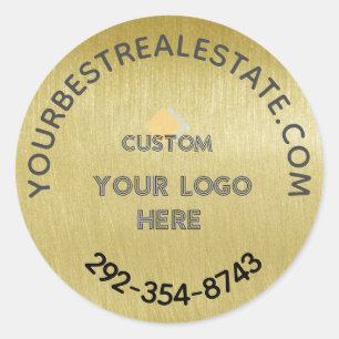 Realtor Mortgage Company Runder Aufkleber